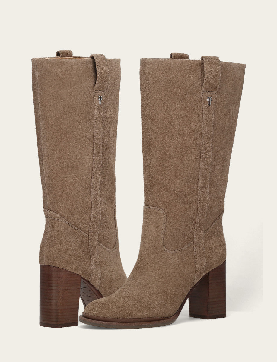Women's Dark Taupe Alex Slouchy Mid Boot | Frye Dark Taupe