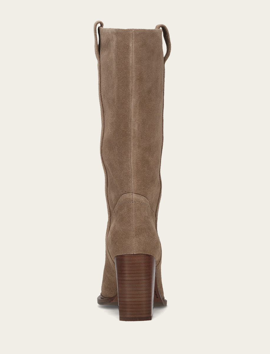 Women's Dark Taupe Alex Slouchy Mid Boot | Frye Dark Taupe