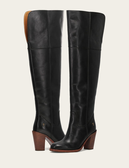 Women's Black Corinne Over The Knee Boot | Frye Black