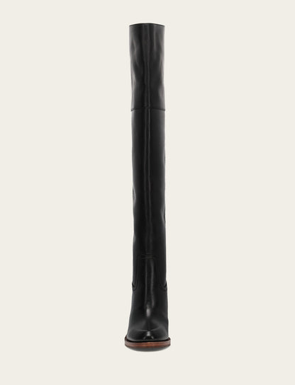 Women's Black Corinne Over The Knee Boot | Frye Black