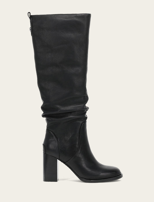 Black Alex Softy Tall Wide Calf Boot | Frye Black