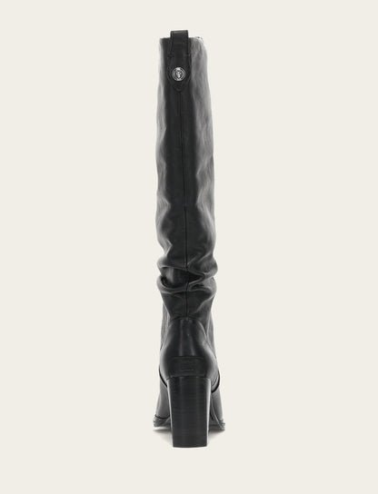 Black Alex Softy Tall Wide Calf Boot | Frye Black