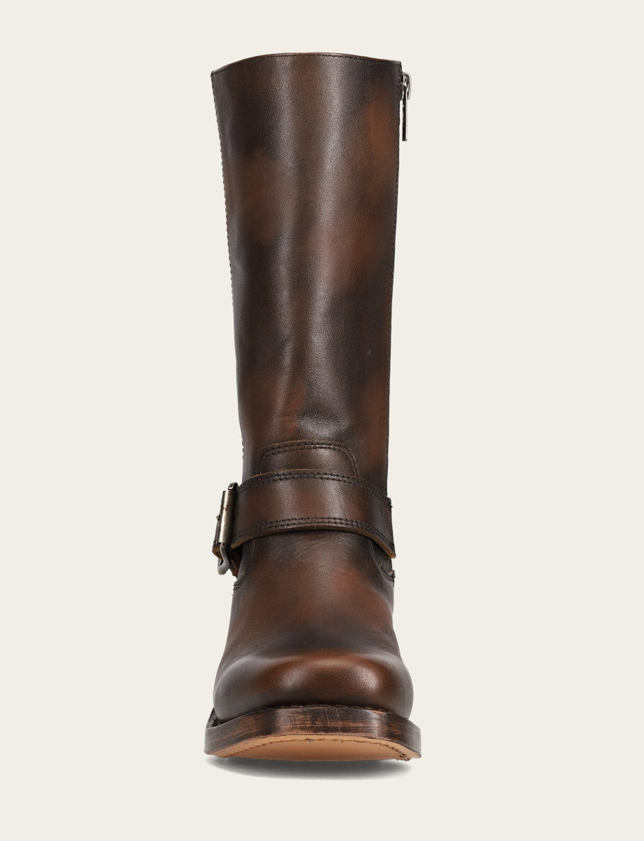 Women's Dark Brown Campus Buckle Boot | Frye Dark Brown