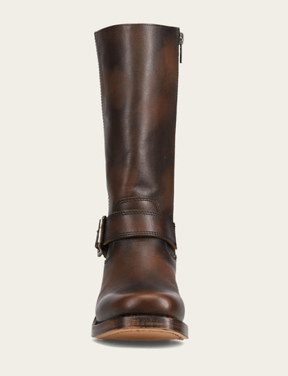 Women's Dark Brown Campus Buckle Boot | Frye Dark Brown