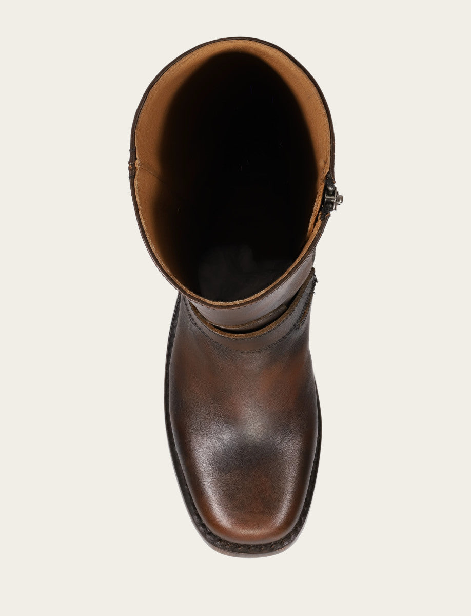 Women's Dark Brown Campus Buckle Boot | Frye Dark Brown