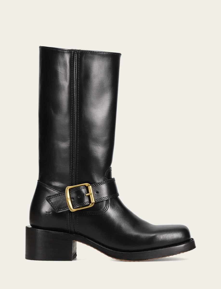 Women's Black Campus Buckle Boot | Frye Black