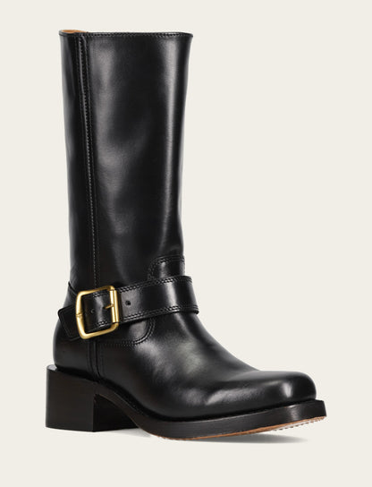 Women's Black Campus Buckle Boot | Frye Black