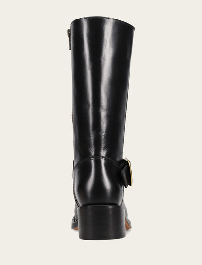 Women's Black Campus Buckle Boot | Frye Black