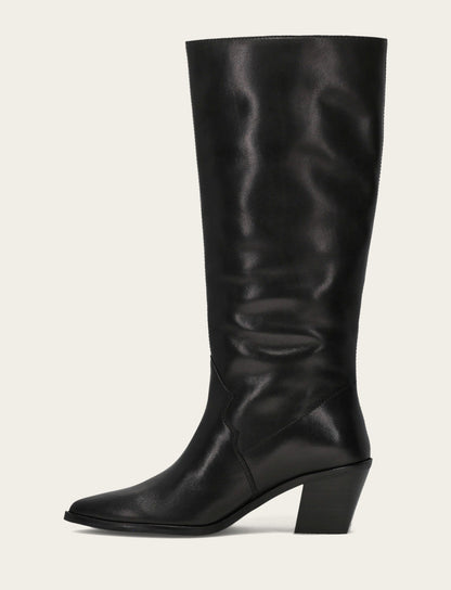 Women's Black Sara Slouchy Boot | Frye Black