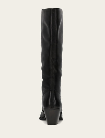 Women's Black Sara Slouchy Boot | Frye Black