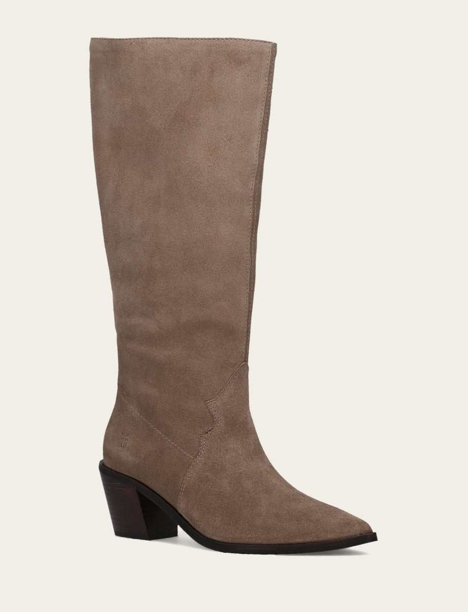 Women's Dark Taupe Sara Slouchy Boot | Frye Dark Taupe