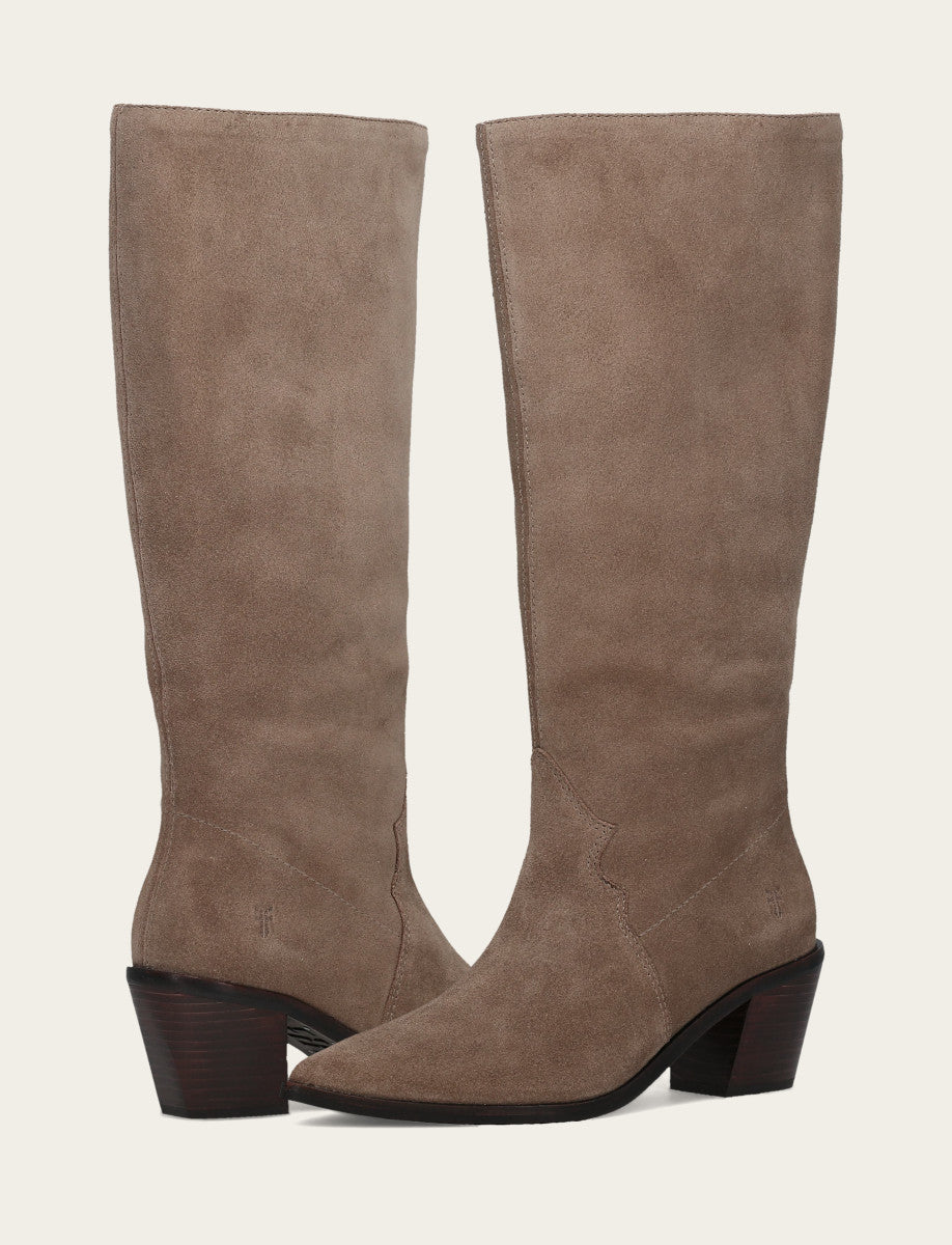 Women's Dark Taupe Sara Slouchy Boot | Frye Dark Taupe