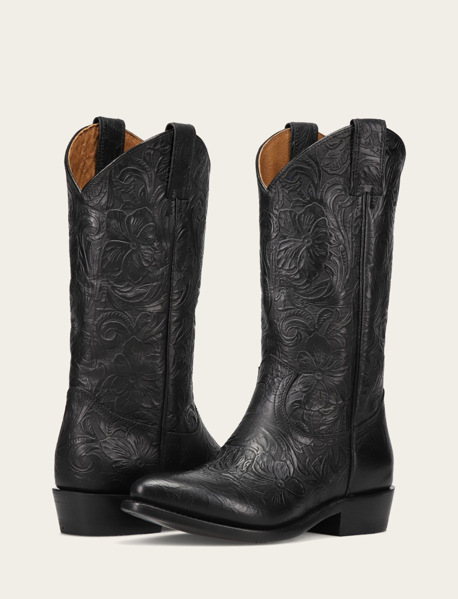 Billy Pull On Boot | Frye Black Floral