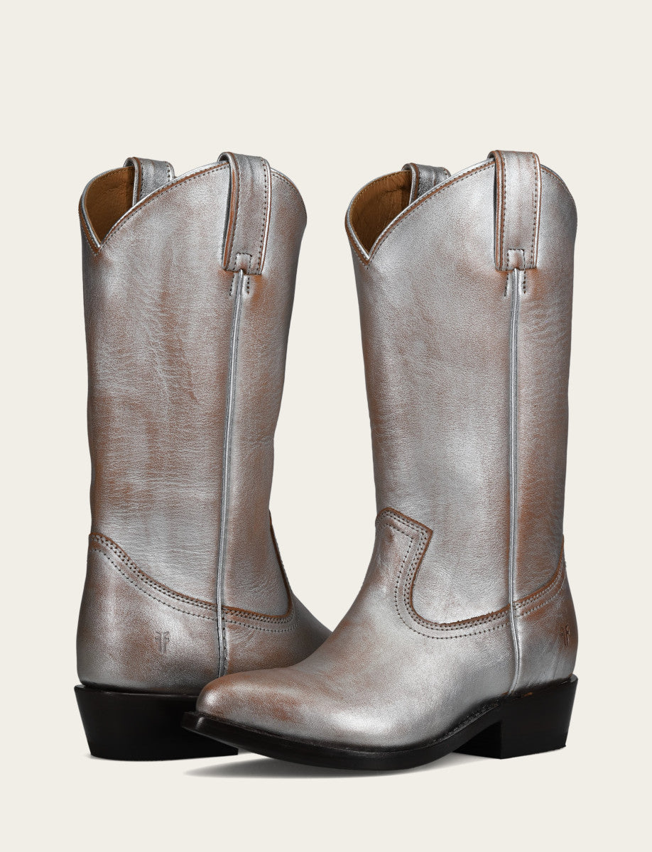 Women's Silver Billy Pull On Boot | Frye Silver