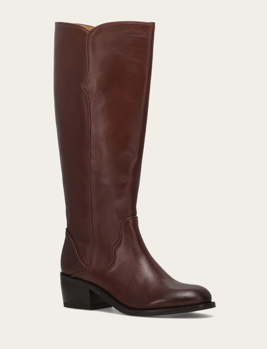 Women's Saddle Carson 2 Piping Tall Boot | Frye Saddle