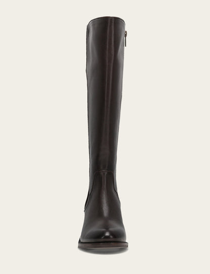 Women's Dark Brown Carson 2 Piping Tall Boot | Frye Dark Brown