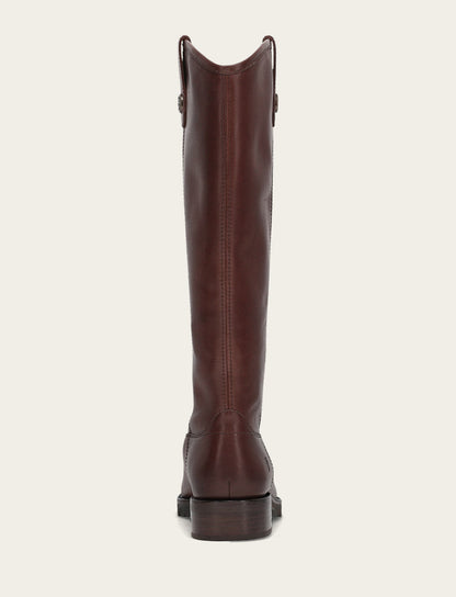 Women's Brown Melissa Lug Button Tall Wide Calf Boot | Frye Brown