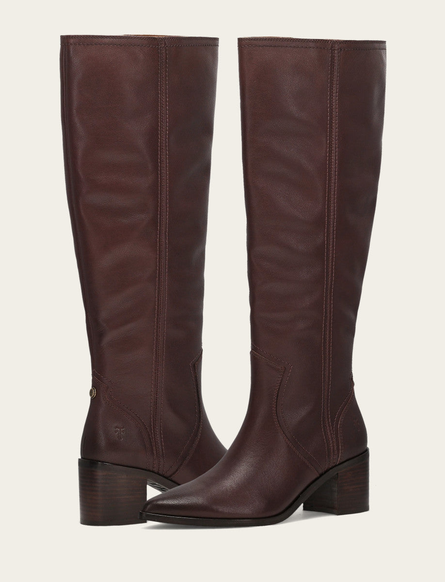 Women's Cocoa Sadie Softy Tall Boot | Frye Cocoa