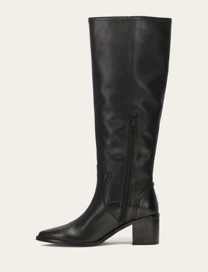 Women's Black Sadie Softy Tall Wide Calf Boot | Frye Black