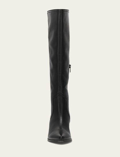 Women's Black Sadie Softy Tall Wide Calf Boot | Frye Black