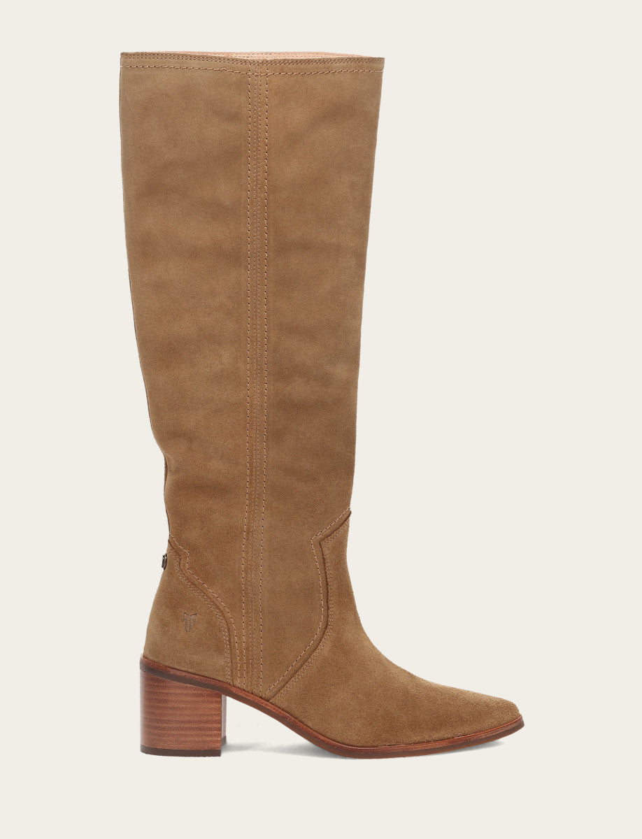 Women's Almond Sadie Softy Tall Wide Calf Boot | Frye Almond