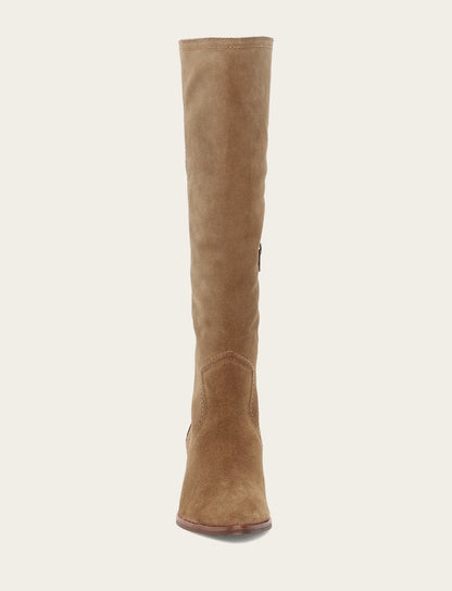 Women's Almond Sadie Softy Tall Wide Calf Boot | Frye Almond