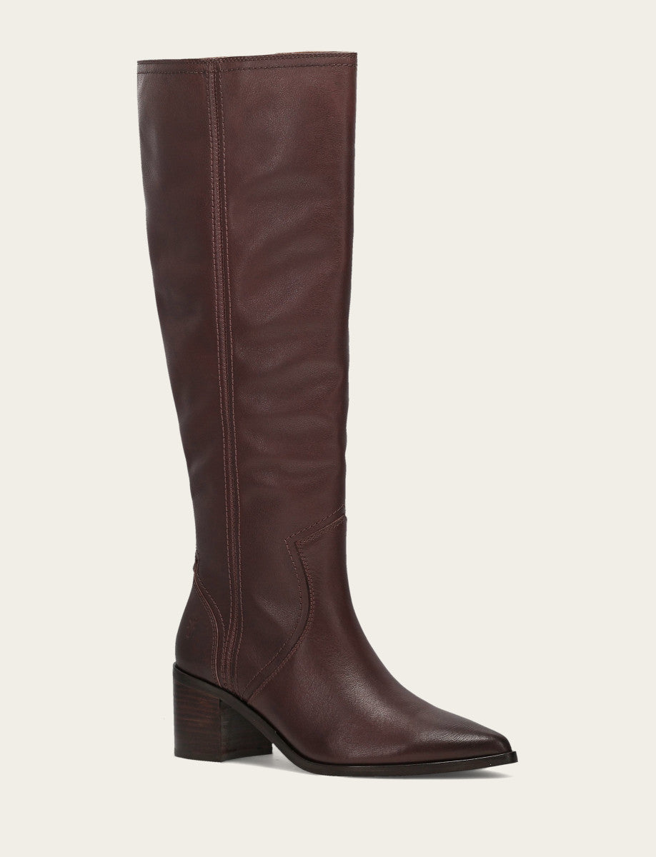 Women's Cocoa Sadie Softy Tall Wide Calf Boot | Frye Cocoa