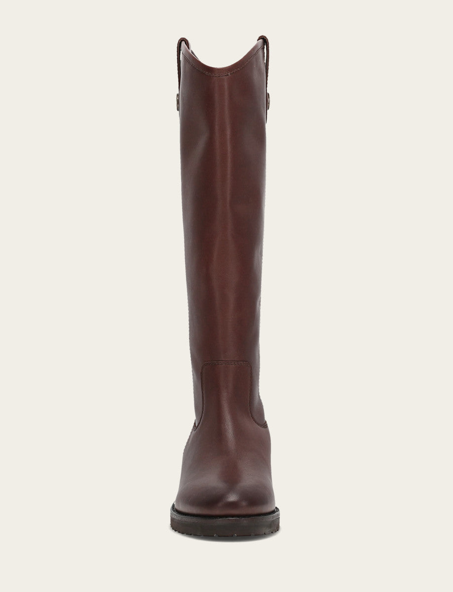 Women's Brown Melissa Lug Button Tall Boot | Frye Brown