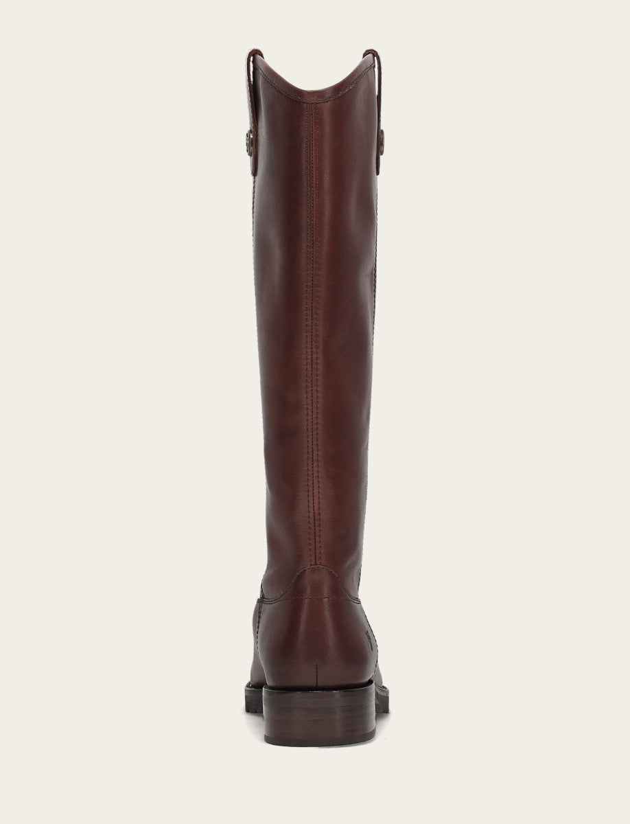 Women's Brown Melissa Lug Button Tall Boot | Frye Brown