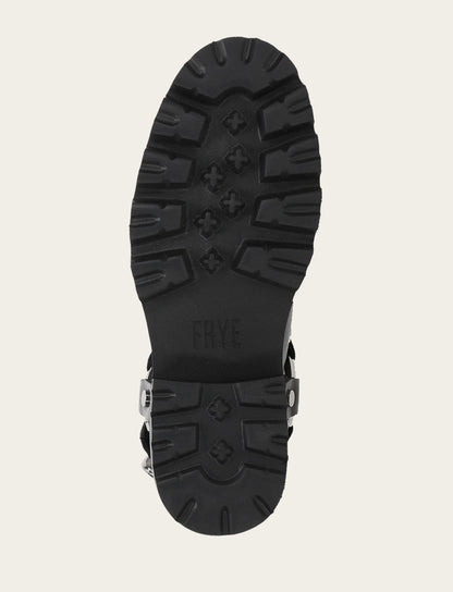 Women's Black Olivia Moto Mid Boot | Frye Black