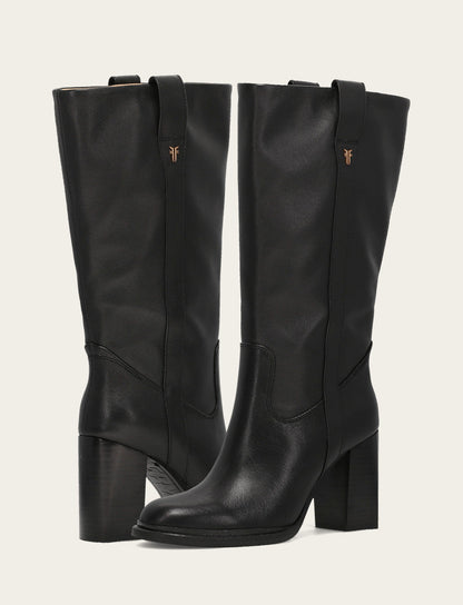 Women's Black Alex Slouchy Mid Boot | Frye Black