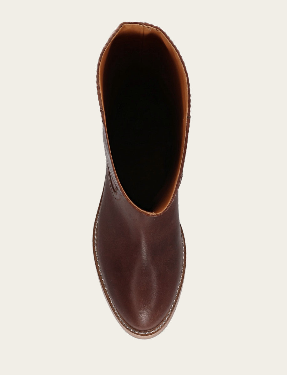 Women's Brown Andrea 14R Boot | Frye Brown