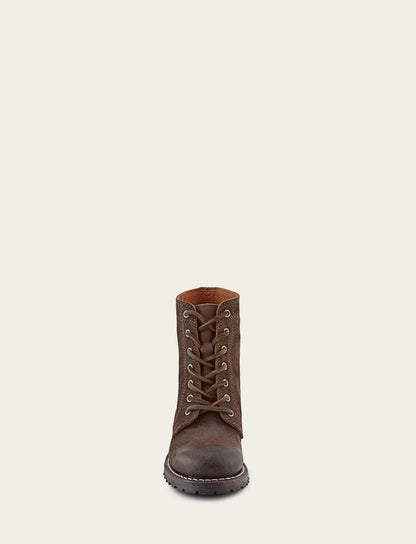 Women's Dark Brown Sabrina 6G Lace Up Boots | Frye Dark Brown