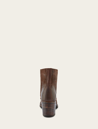 Women's Dark Brown Sabrina 6G Lace Up Boots | Frye Dark Brown