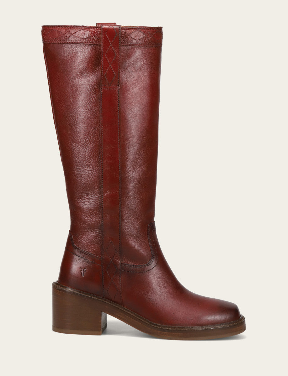 Women's Merlot Kate Pull On Wide Calf Boot | Frye Merlot