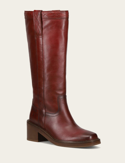 Women's Merlot Kate Pull On Wide Calf Boot | Frye Merlot