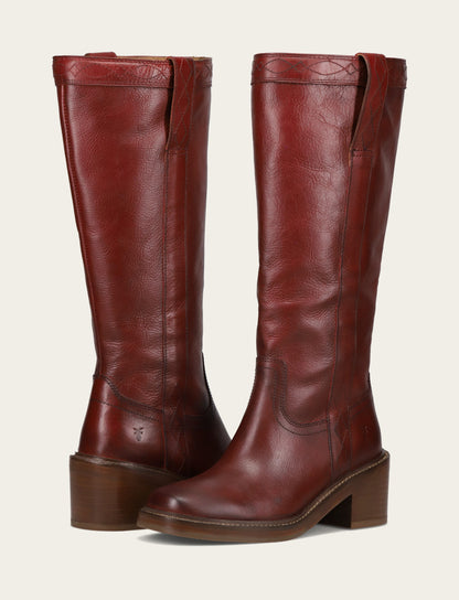 Women's Merlot Kate Pull On Wide Calf Boot | Frye Merlot