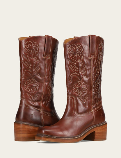 Auburn Kate Deco Stitch Boot | Frye Auburn