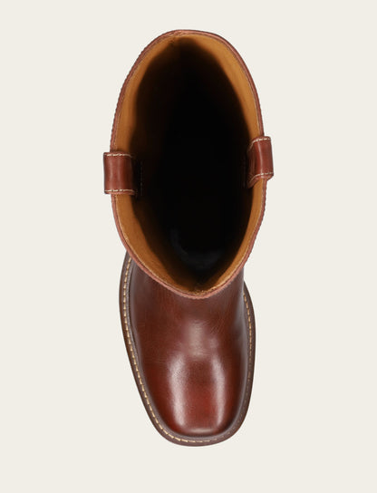 Auburn Kate Deco Stitch Boot | Frye Auburn