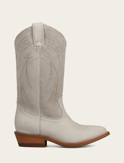 Ivory Billy Pull On Deco Stitch Boot | Frye Ivory