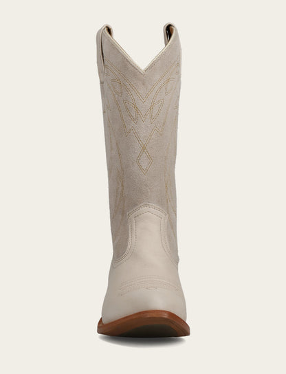 Ivory Billy Pull On Deco Stitch Boot | Frye Ivory