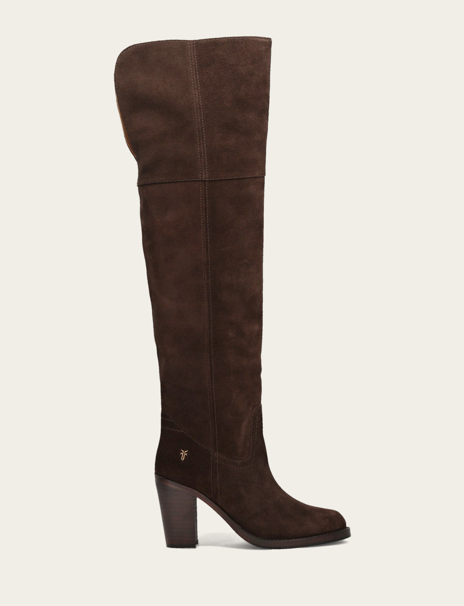Women's Dark Brown Corinne Over The Knee Boot | Frye Dark Brown