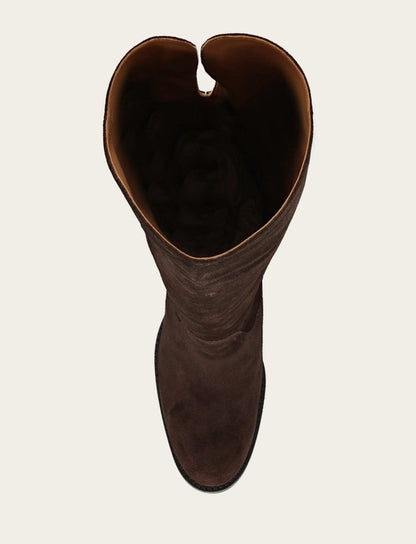 Women's Dark Brown Corinne Over The Knee Boot | Frye Dark Brown