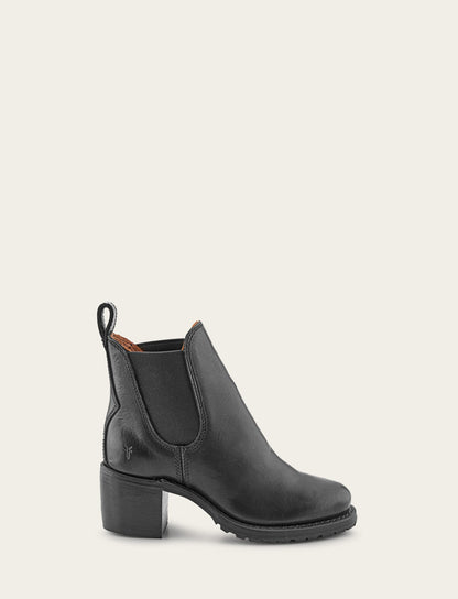 Women's Black Sabrina Chelsea Boots | Frye Black