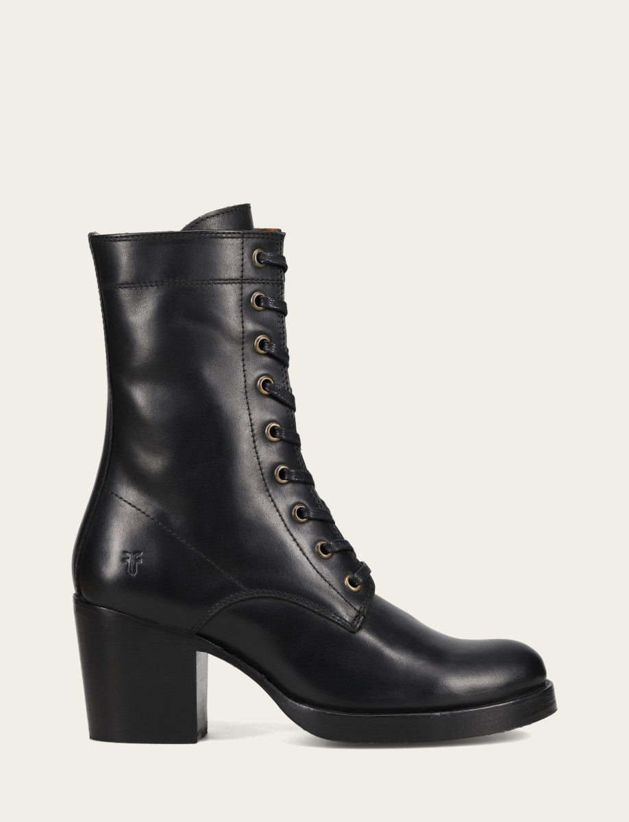 Women's Black Jean Lace Up Boot | Frye Black