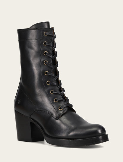 Women's Black Jean Lace Up Boot | Frye Black