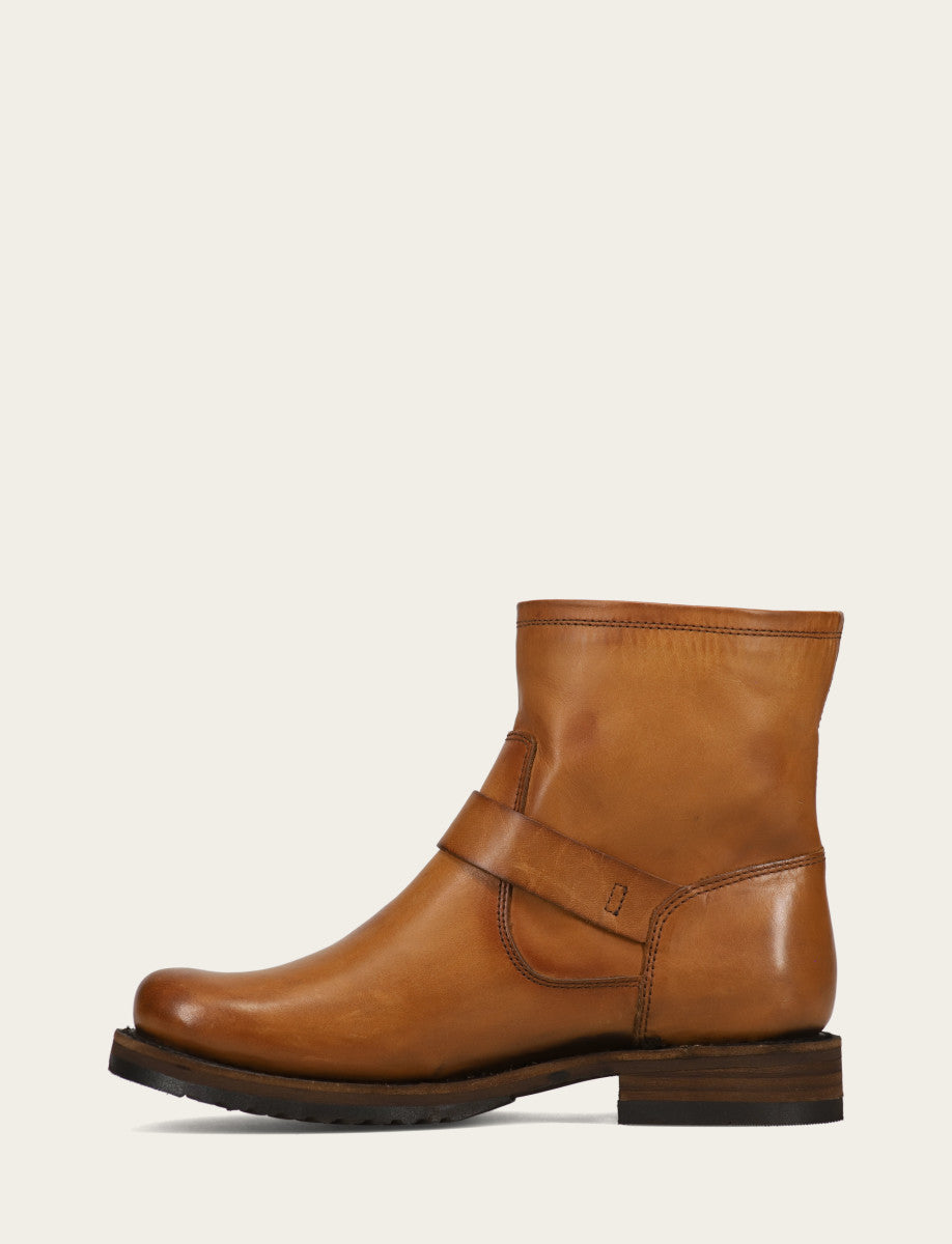 Women's Caramel Veronica Flex Bootie Booties | Frye Caramel