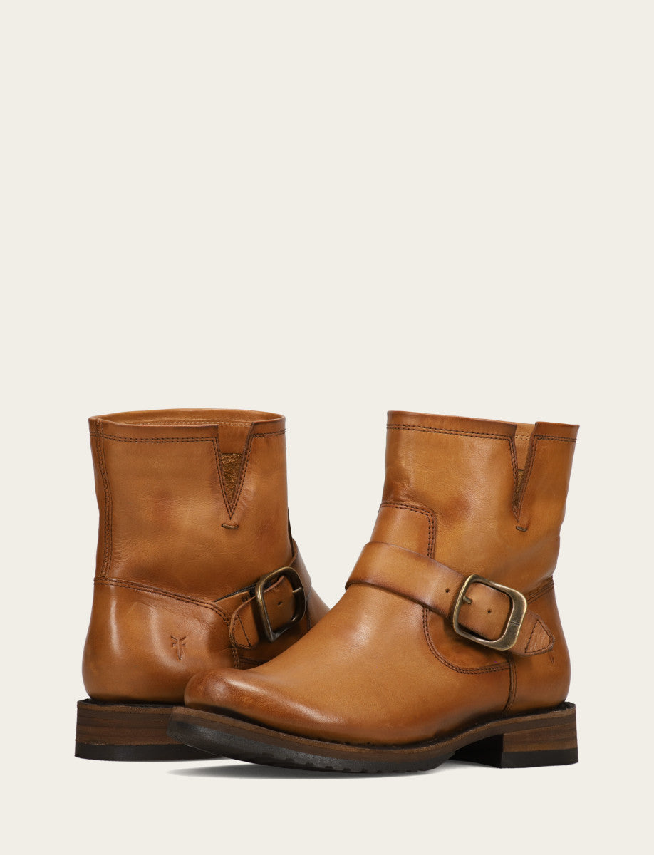 Women's Caramel Veronica Flex Bootie Booties | Frye Caramel
