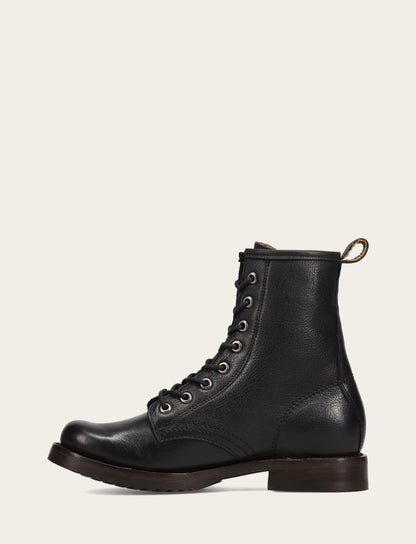 Women's Black Veronica Flex Combat Booties | Frye Black