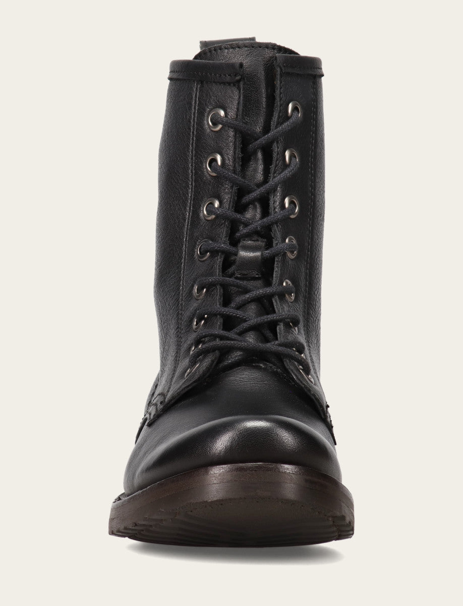 Women's Black Veronica Flex Combat Booties | Frye Black